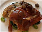 guinea fowl with prosciutto